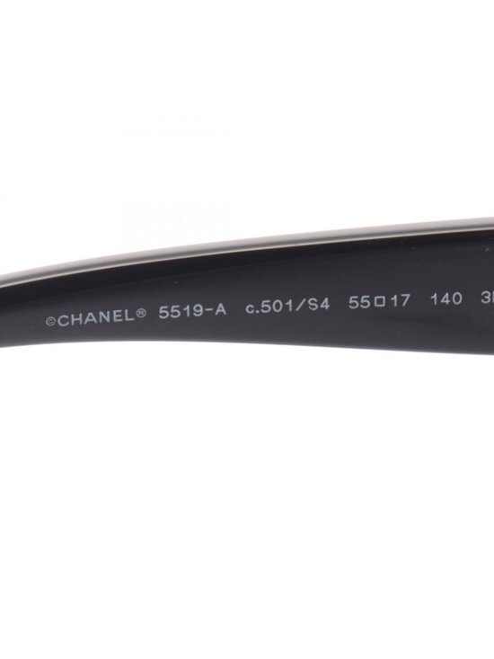 Chanel Sunglasses CC Logo Black Eyewear main image 6